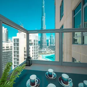 Durrani Homes - Residences Lux Two Bedroom With Burj Khalifa Fountain View Appartement Dubaï