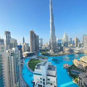 Durrani Homes - Luxury Living Besides Panoramic Fountain And Burj Khalifa View- Burj Khalifa Fireworks Appartement Dubaï